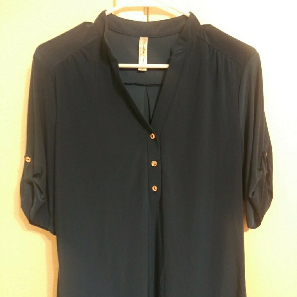 Teal Blouse